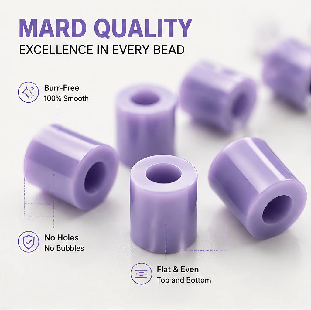 5000pcs 221 Colors(A-M) Mini Fuse Beads Refill Set  2.6mm DIY Pixel Art Kit