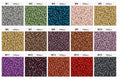 Poparooz M Series Mini Fuse Beads, Earth Tone Shades, 15 Colors, 2.6mm
