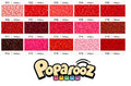 Poparooz Red Shades Mini Fuse Beads, 25 Colors, F04 color code 2.6mm