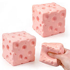 Pink cheese squish