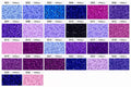 Poparooz D Series Mini Fuse Beads, Purple Shades, 26 Colors, 2.6mm