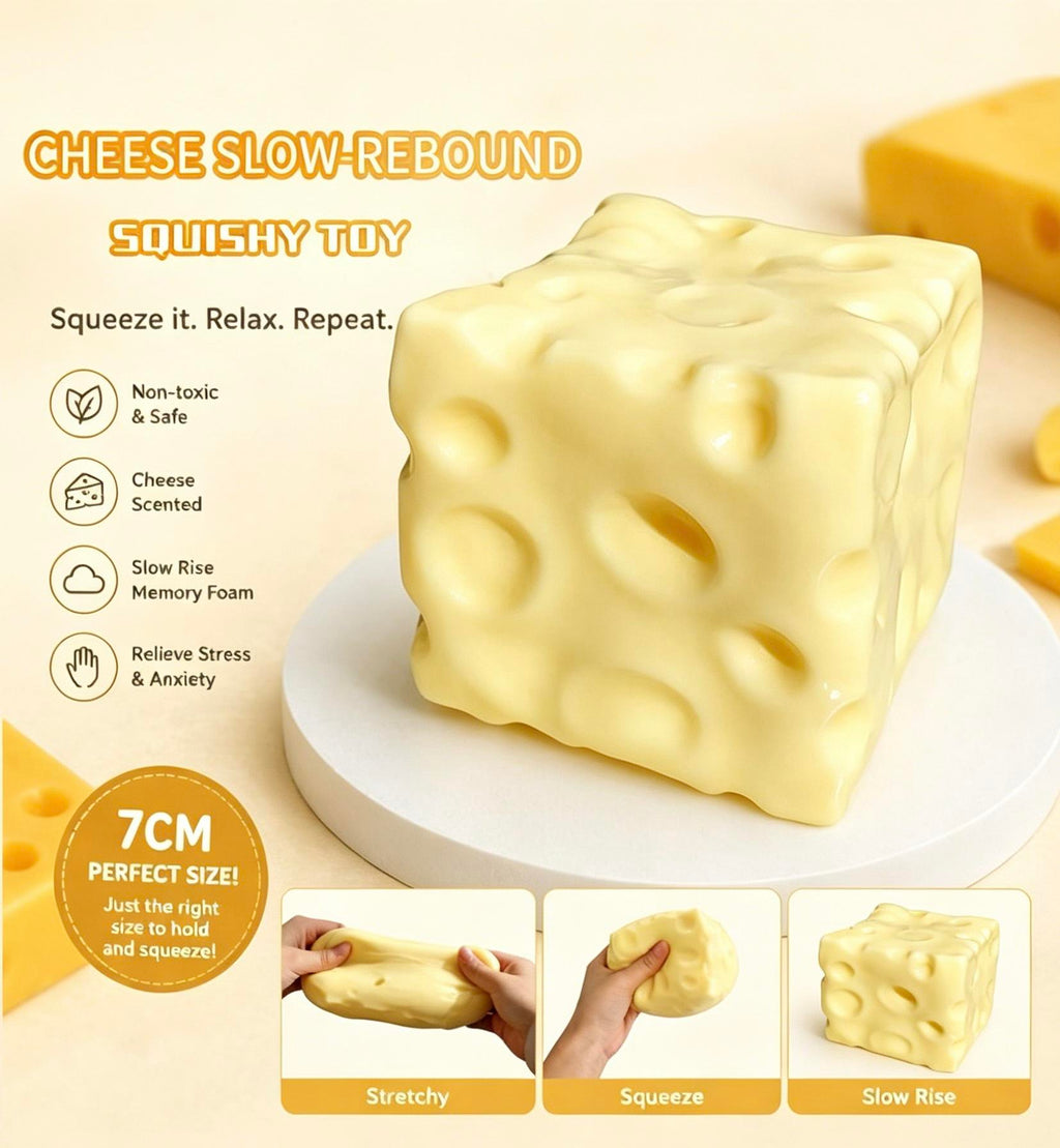 CHEESE SQUISHY TOY