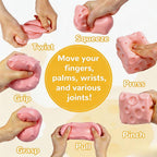 Pink cheese squish