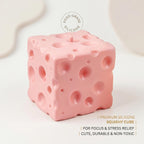 Pink cheese squish