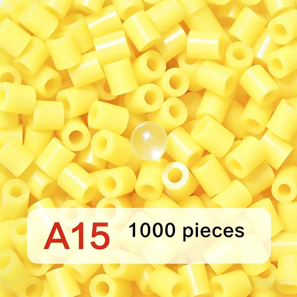 Poparooz A Series Mini Fuse Beads, Yellow Shades, 26 Colors, 2.6mm