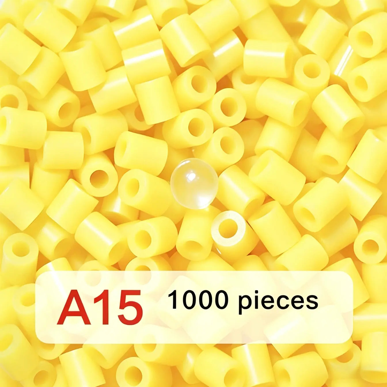Poparooz A Series Mini Fuse Beads, Yellow Shades, 26 Colors, 2.6mm