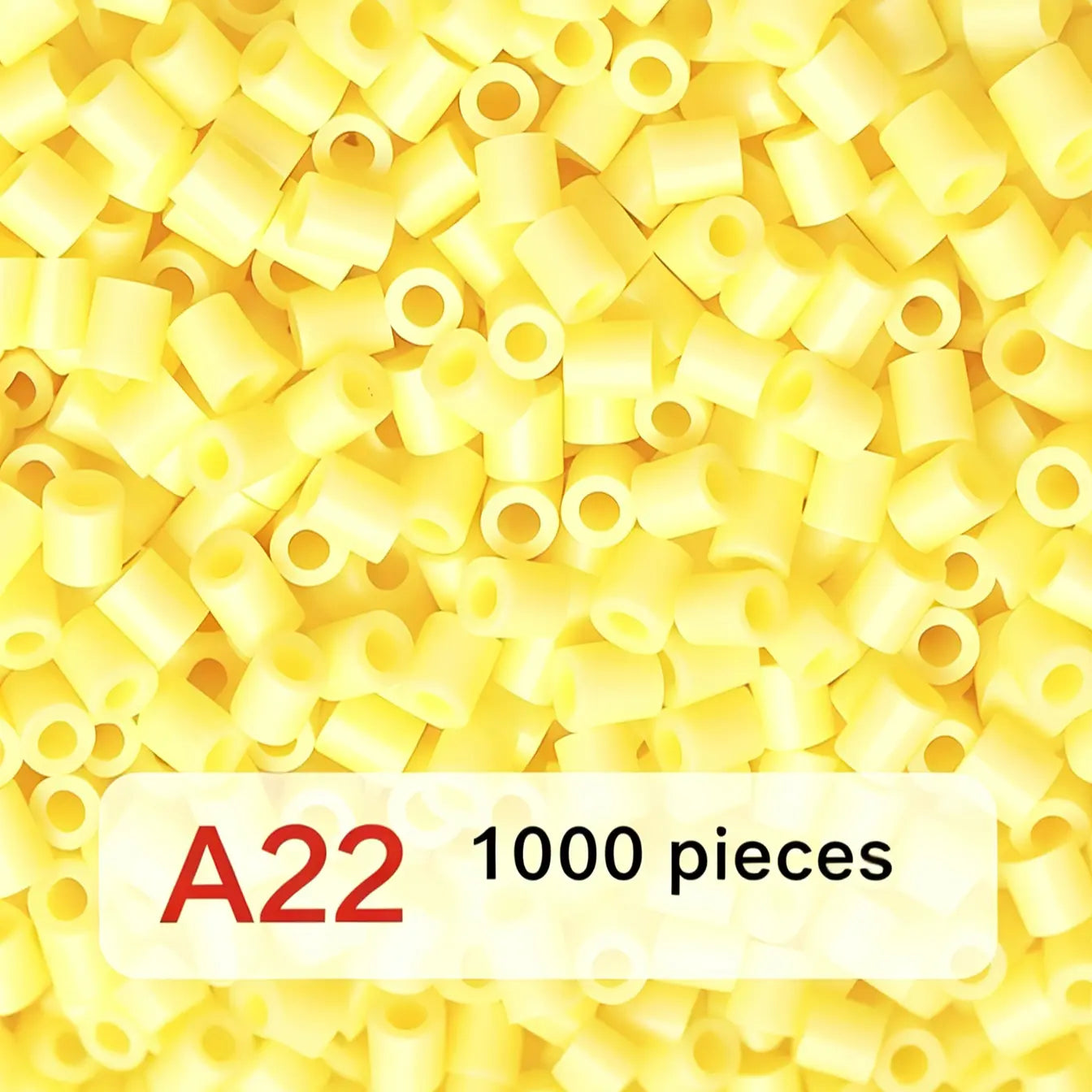 Poparooz A Series Mini Fuse Beads, Yellow Shades, 26 Colors, 2.6mm