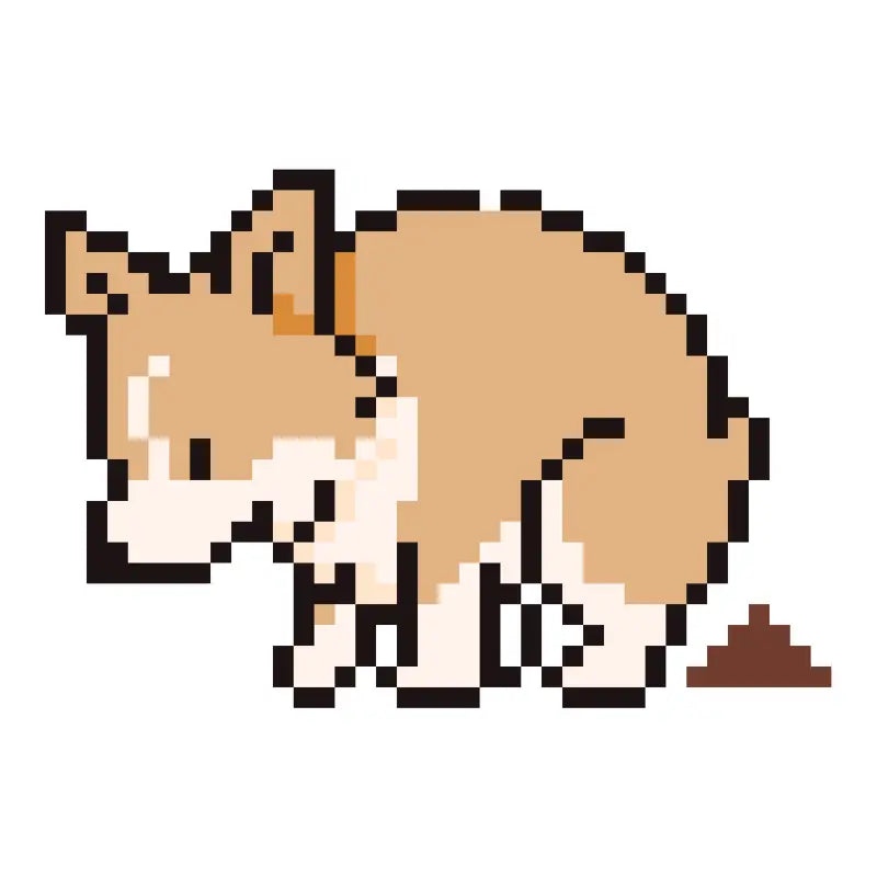 Pembroke Welsh Corgi Pixel Art