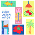 Whimsical  Pixel Motifs Bundle‑Fuse Beads DIY Kit