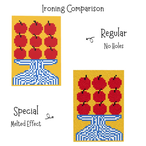 Art Apple Ironing Effect Display