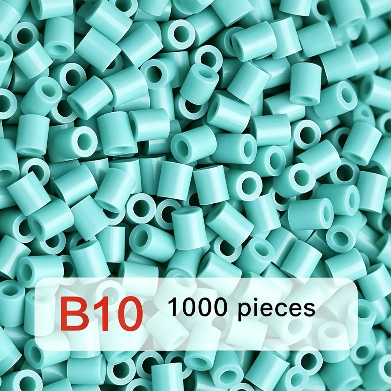 Poparooz B Series Mini Fuse Beads, Green Shades, 32 Colors, 2.6mm