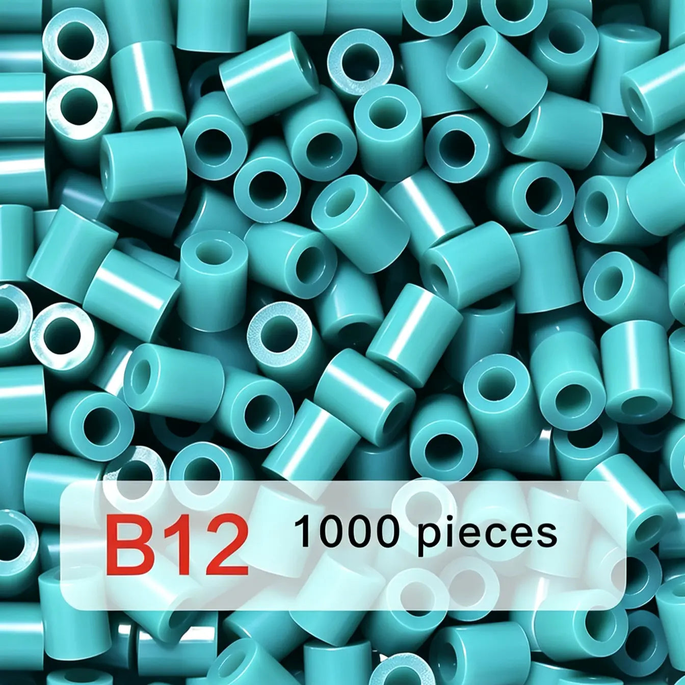 Poparooz B Series Mini Fuse Beads, Green Shades, 32 Colors, 2.6mm