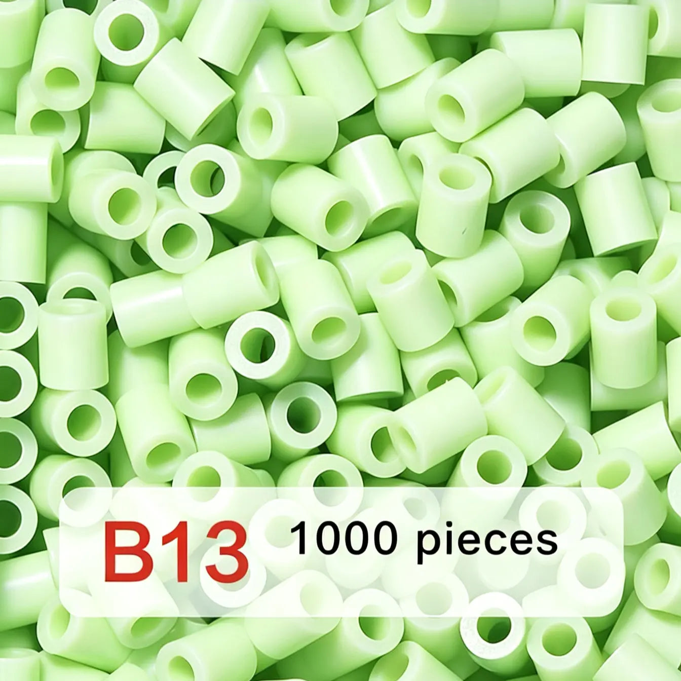 Poparooz B Series Mini Fuse Beads, Green Shades, 32 Colors, 2.6mm