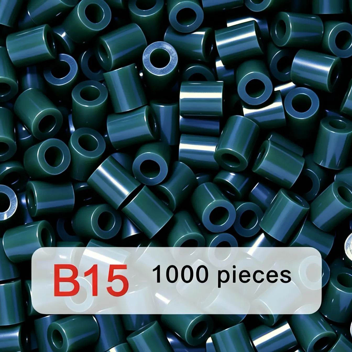 Poparooz B Series Mini Fuse Beads, Green Shades, 32 Colors, 2.6mm