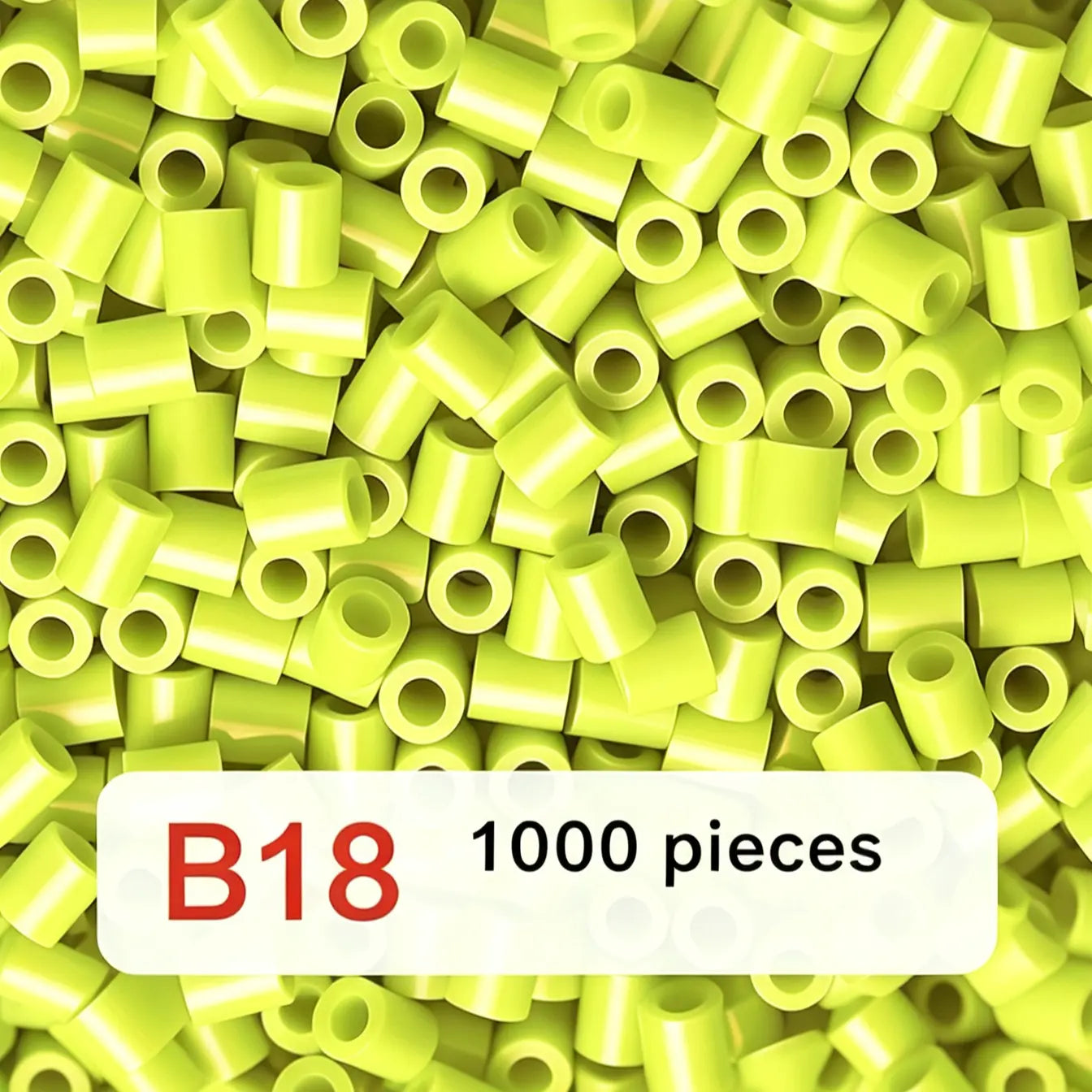 Poparooz B Series Mini Fuse Beads, Green Shades, 32 Colors, 2.6mm