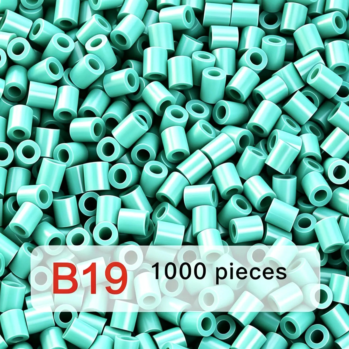 Poparooz B Series Mini Fuse Beads, Green Shades, 32 Colors, 2.6mm