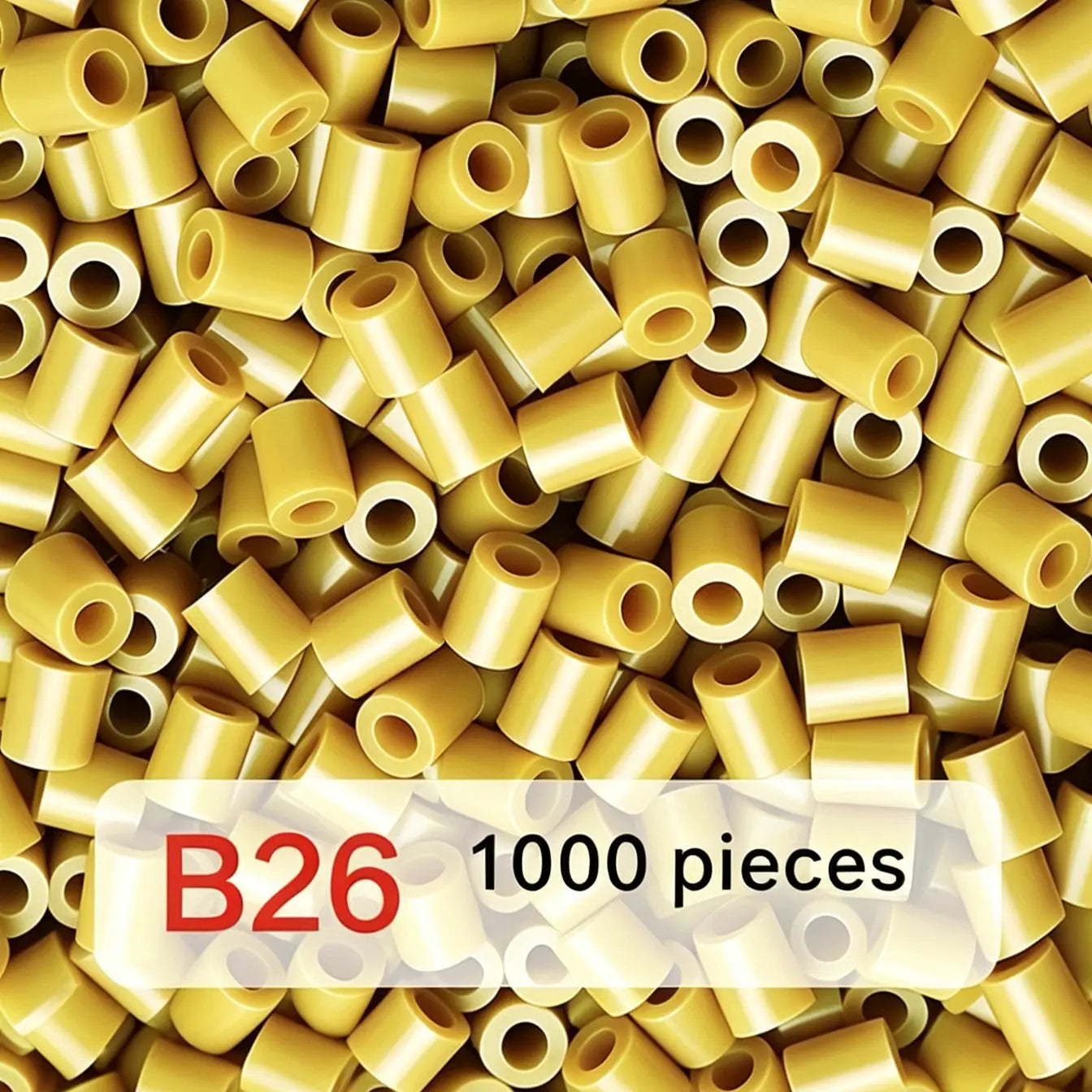 Poparooz B Series Mini Fuse Beads, Green Shades, 32 Colors, 2.6mm