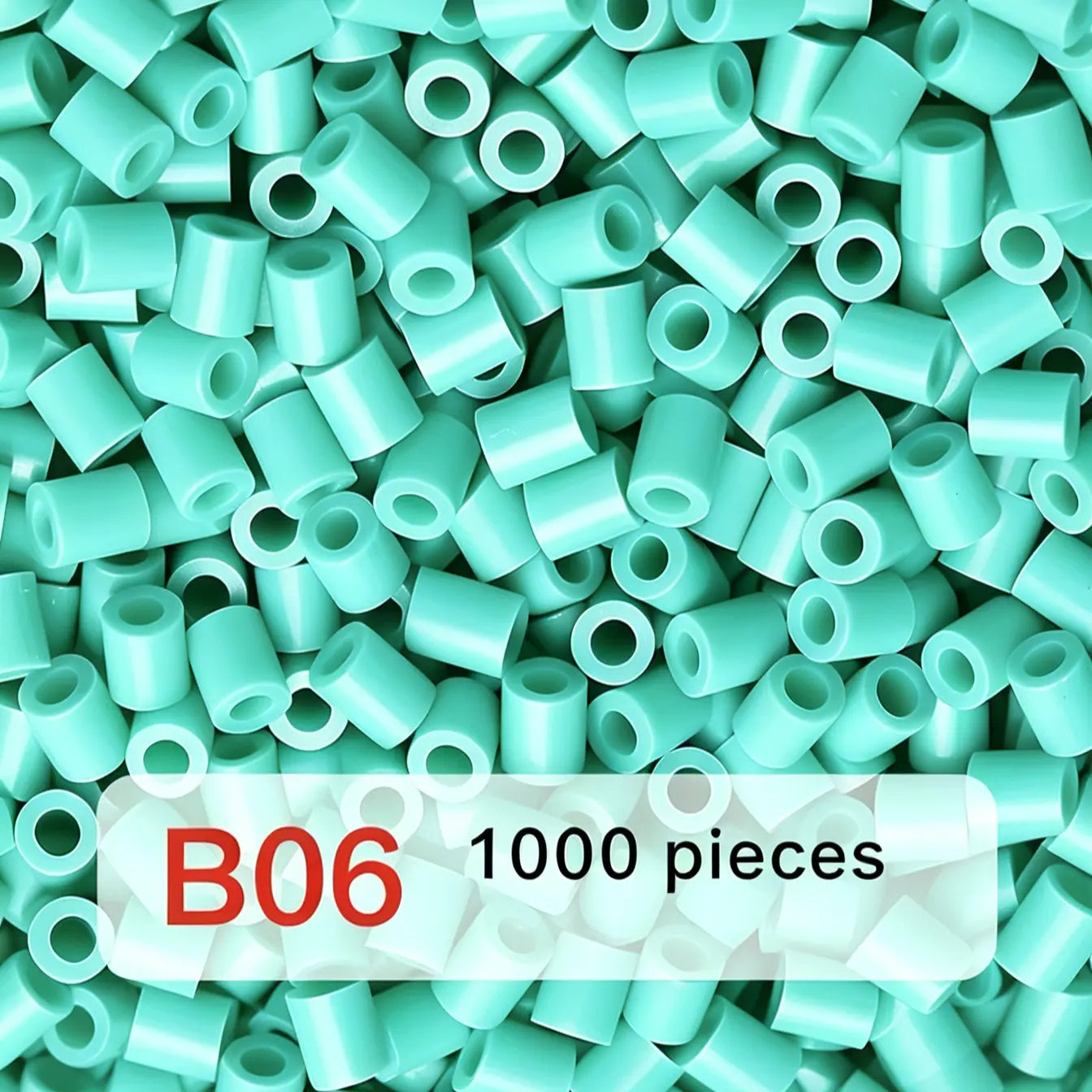 Poparooz B Series Mini Fuse Beads, Green Shades, 32 Colors, 2.6mm