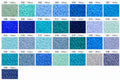 Poparooz C Series Mini Fuse Beads, Blue Shades, 29 Colors, 2.6mm