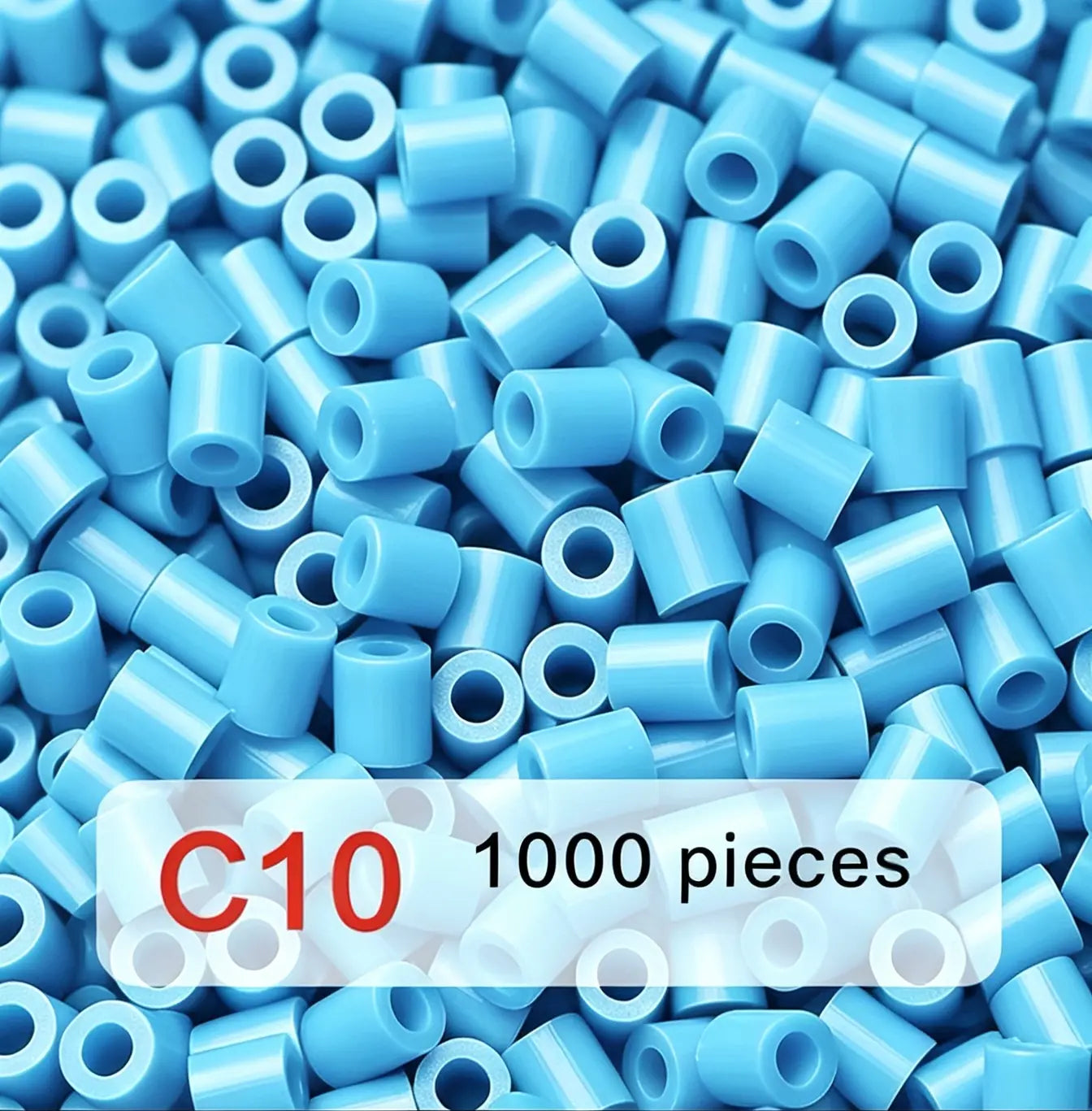 Poparooz C Series Mini Fuse Beads, Blue Shades, 29 Colors, 2.6mm