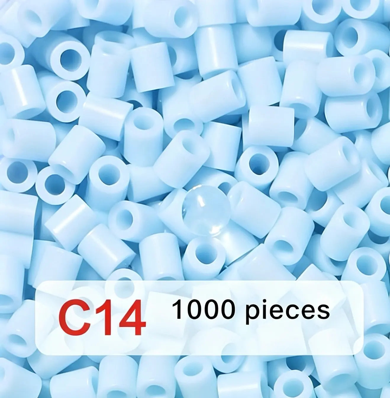 Poparooz C Series Mini Fuse Beads, Blue Shades, 29 Colors, 2.6mm
