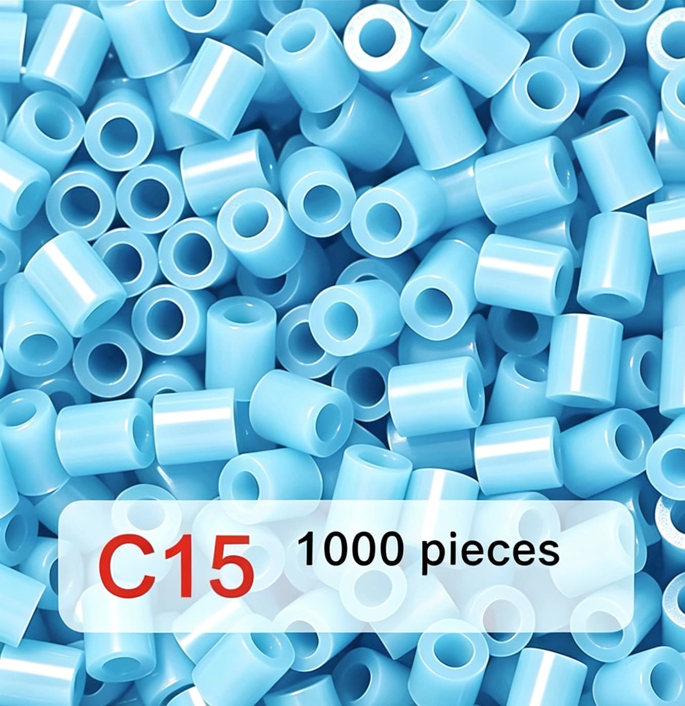 Poparooz C Series Mini Fuse Beads, Blue Shades, 29 Colors, 2.6mm