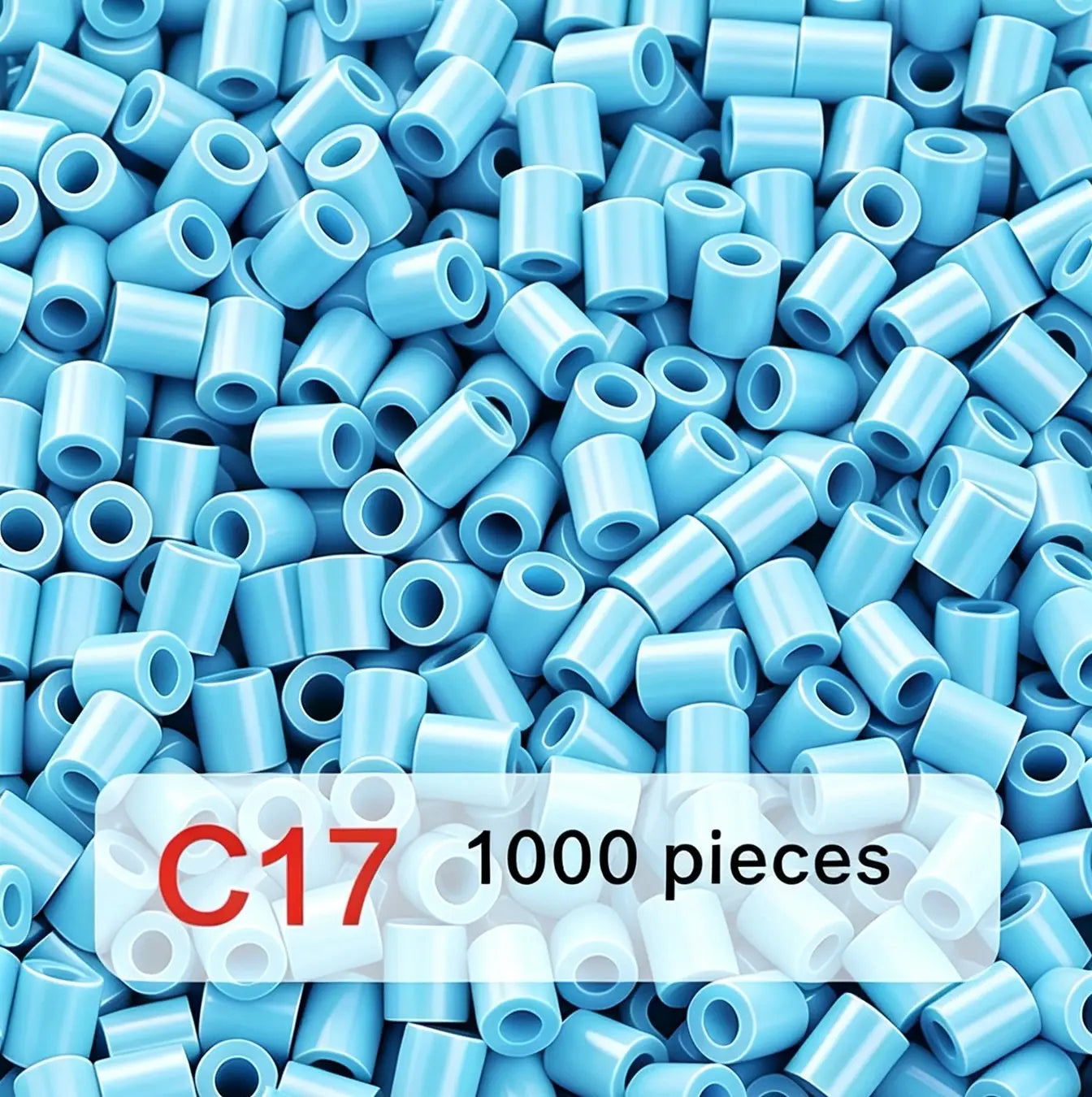 Poparooz C Series Mini Fuse Beads, Blue Shades, 29 Colors, 2.6mm