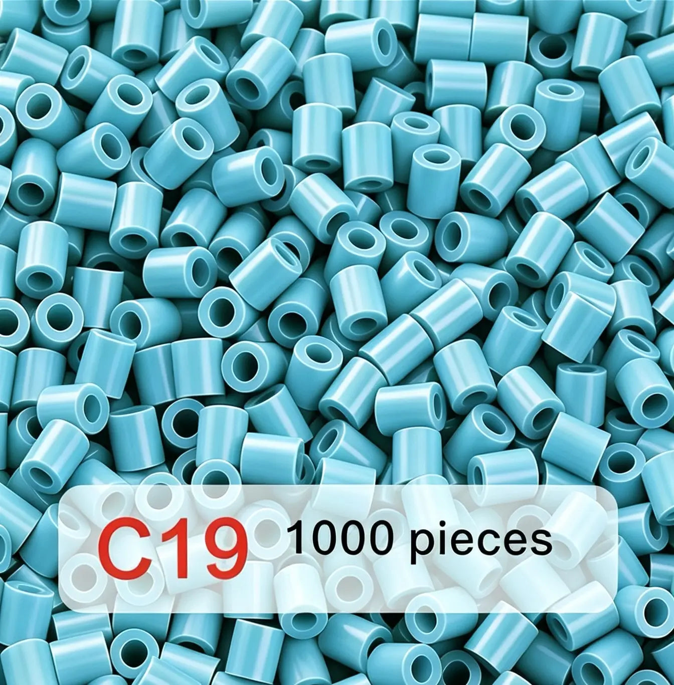 Poparooz C Series Mini Fuse Beads, Blue Shades, 29 Colors, 2.6mm