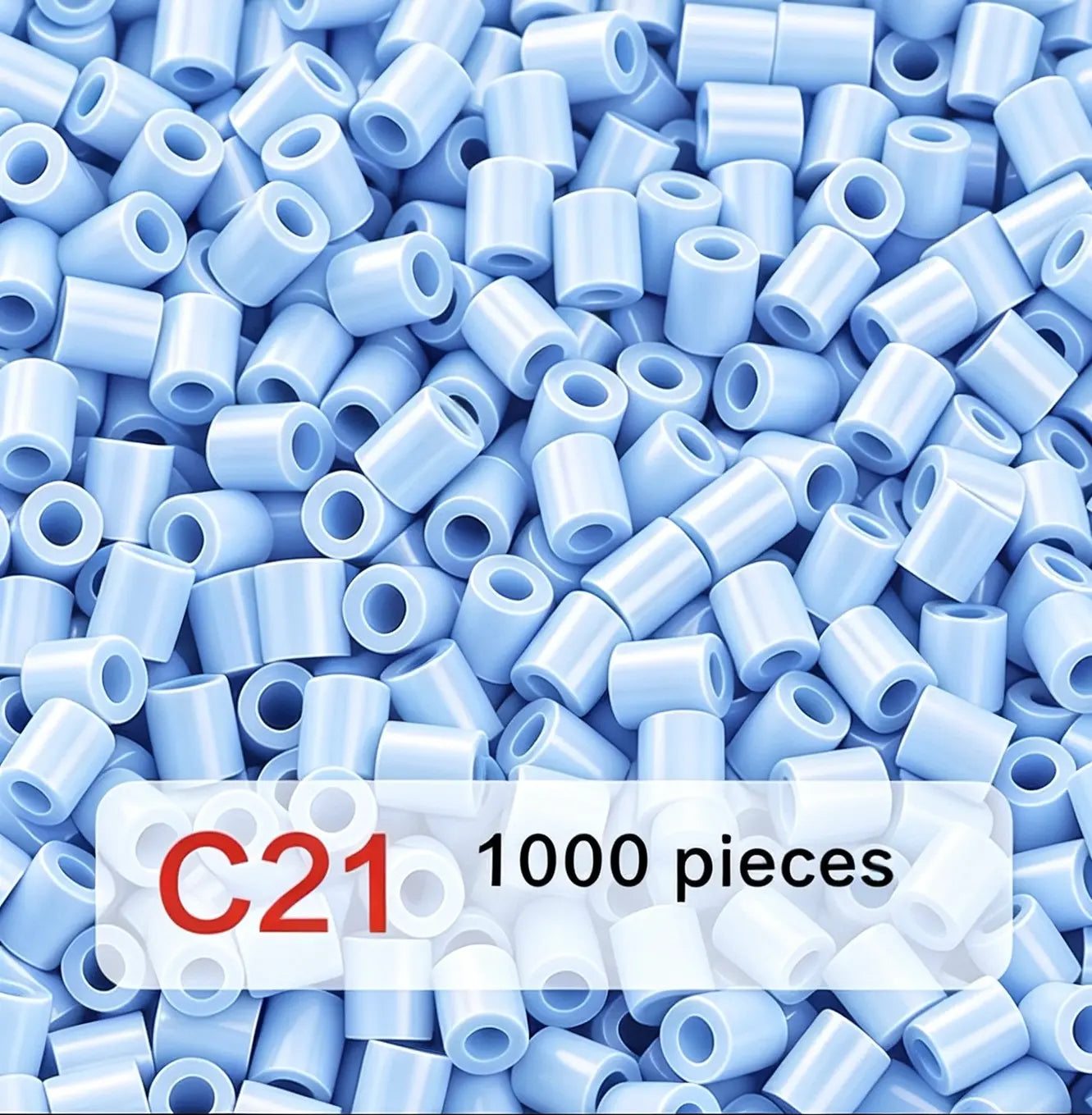 Poparooz C Series Mini Fuse Beads, Blue Shades, 29 Colors, 2.6mm