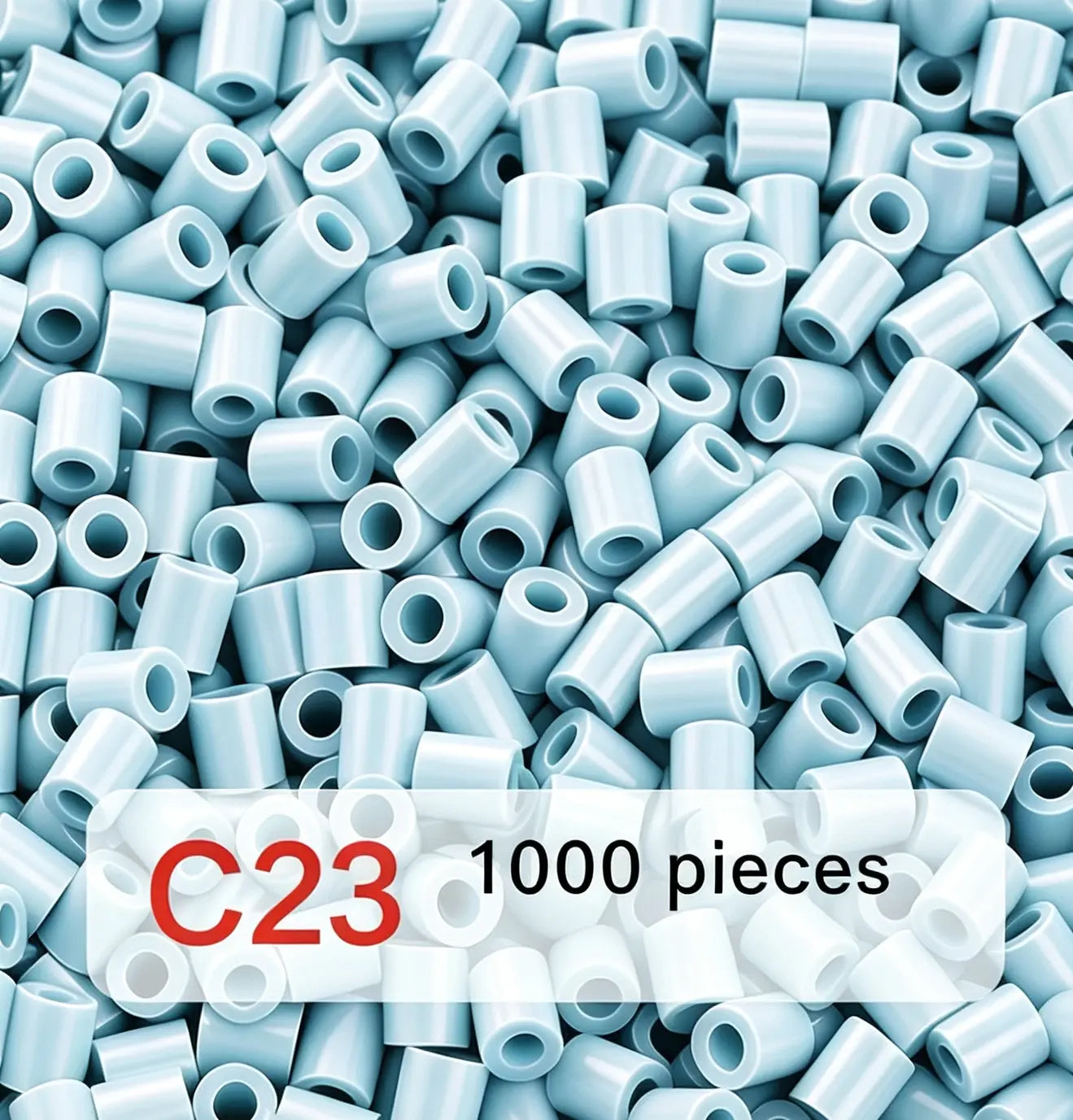 Poparooz C Series Mini Fuse Beads, Blue Shades, 29 Colors, 2.6mm