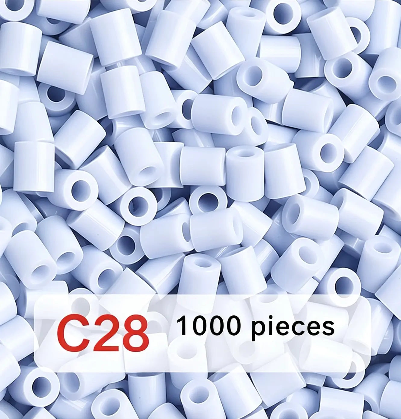 Poparooz C Series Mini Fuse Beads, Blue Shades, 29 Colors, 2.6mm