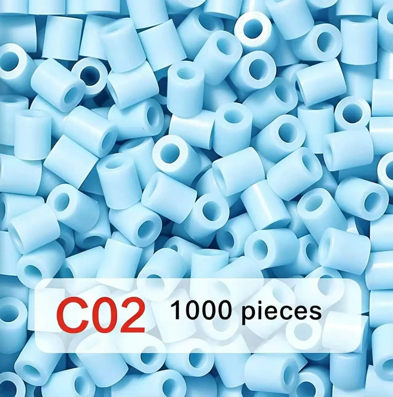 Poparooz C Series Mini Fuse Beads, Blue Shades, 29 Colors, 2.6mm