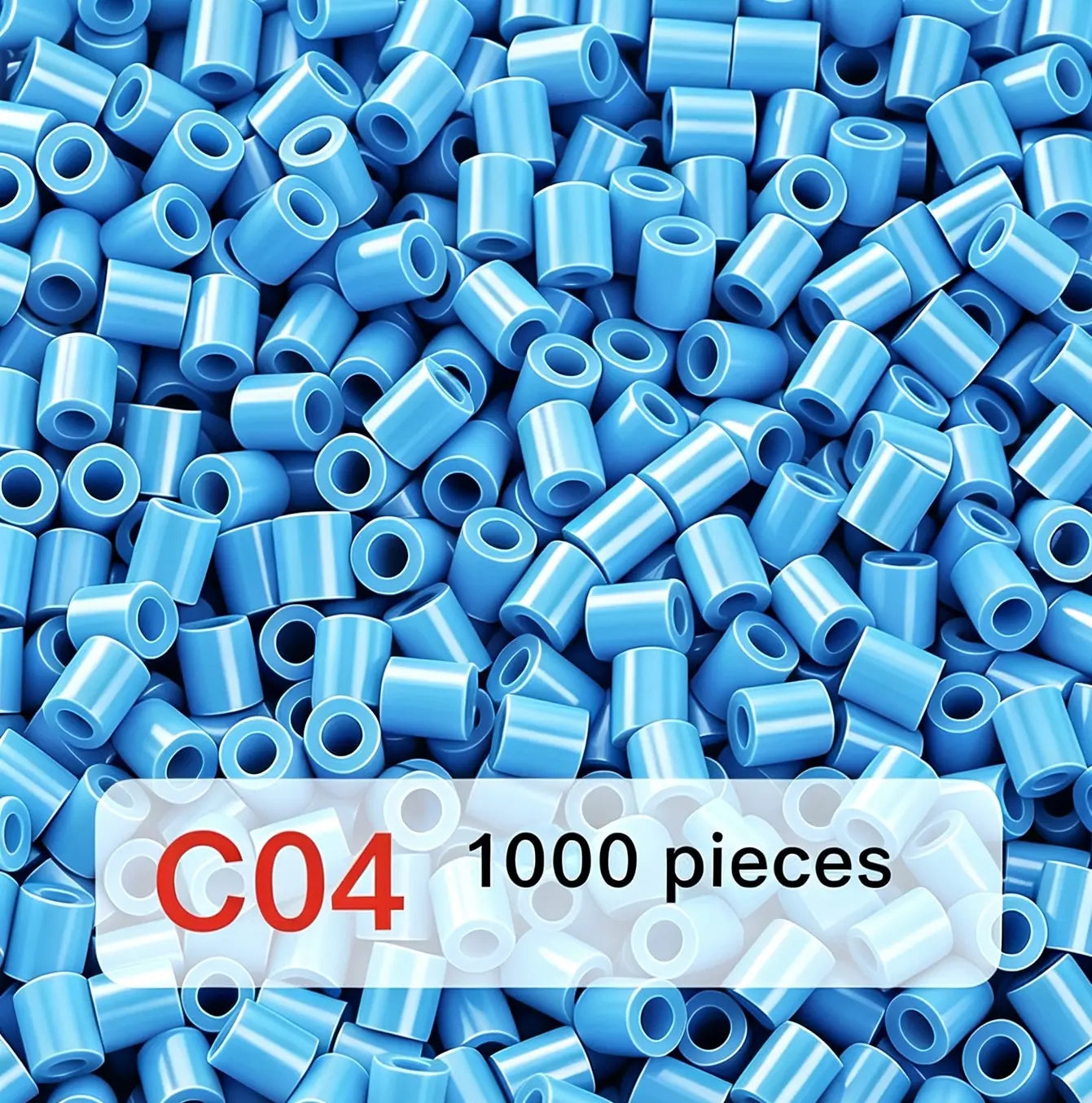 Poparooz C Series Mini Fuse Beads, Blue Shades, 29 Colors, 2.6mm