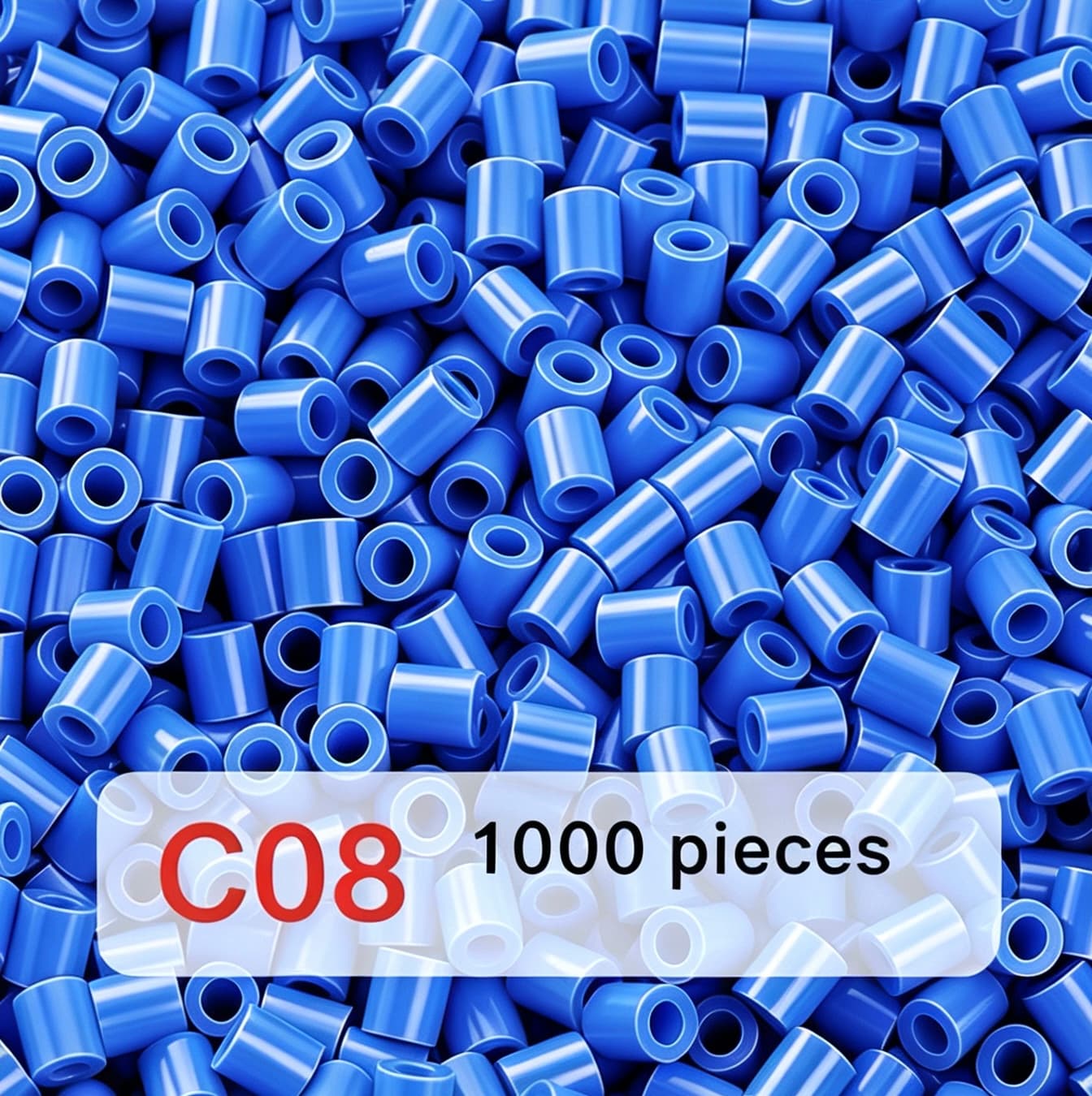 Poparooz C Series Mini Fuse Beads, Blue Shades, 29 Colors, 2.6mm