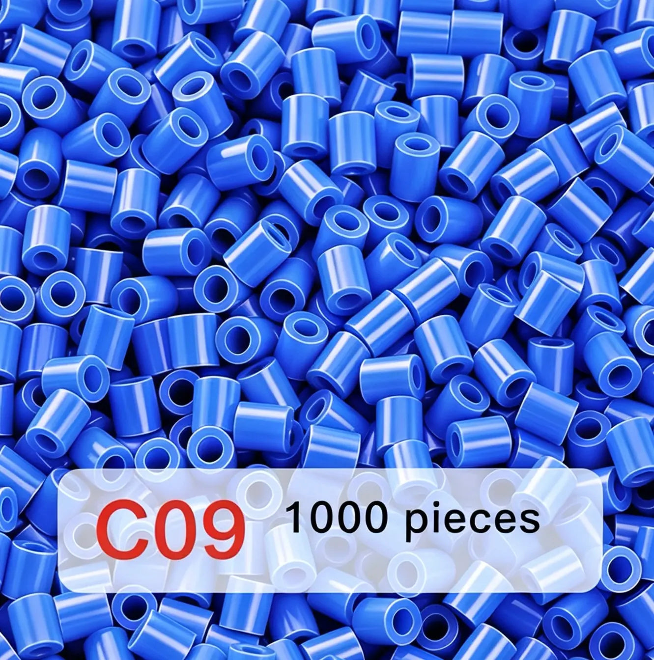 Poparooz C Series Mini Fuse Beads, Blue Shades, 29 Colors, 2.6mm