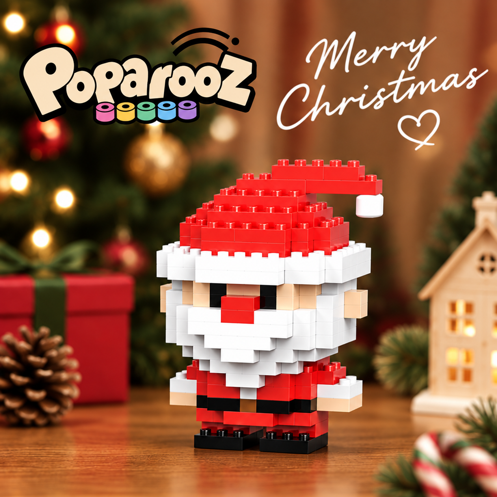 Christmas Santa Mini Building Blocks Kit