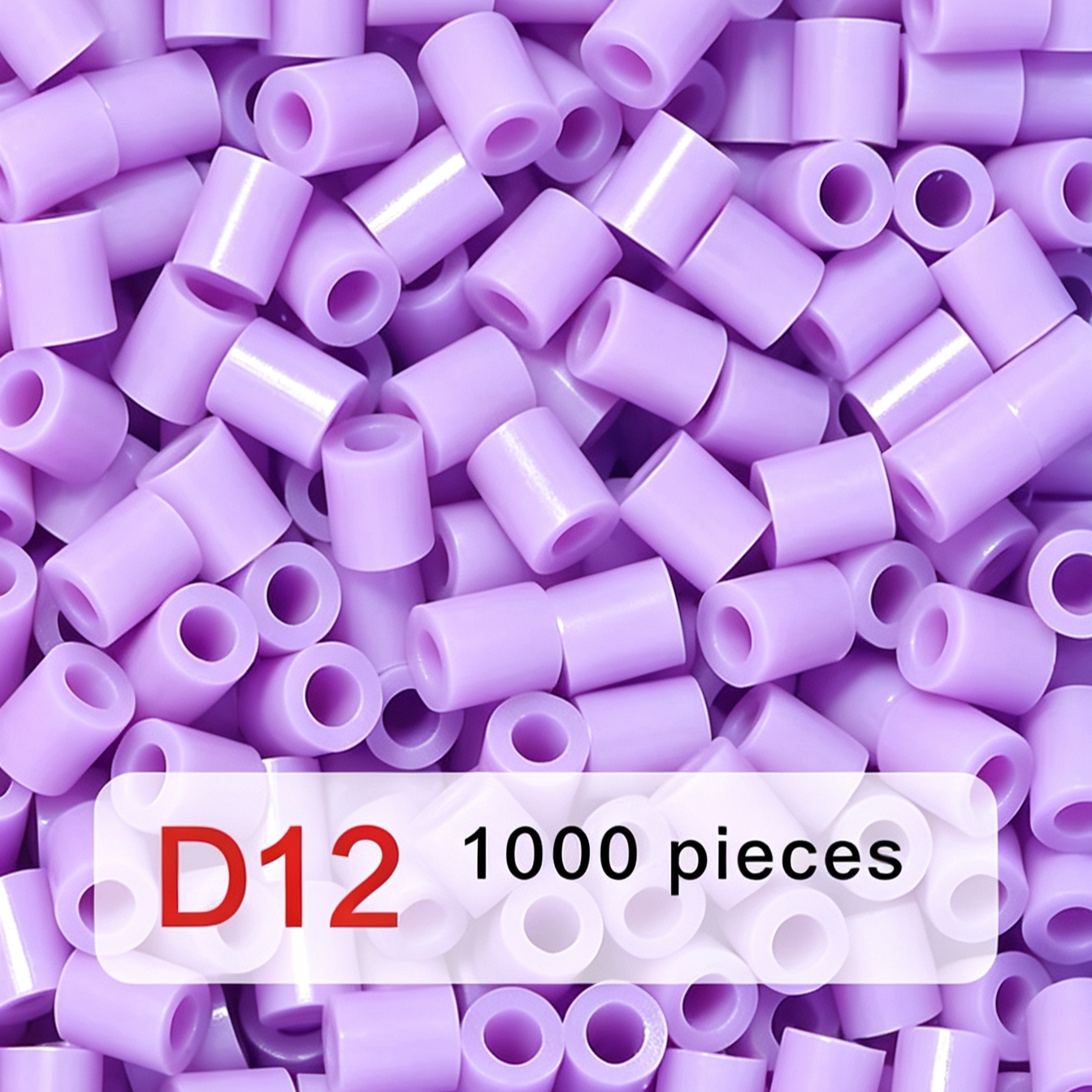 Poparooz D Series Mini Fuse Beads, Purple Shades, 26 Colors, 2.6mm