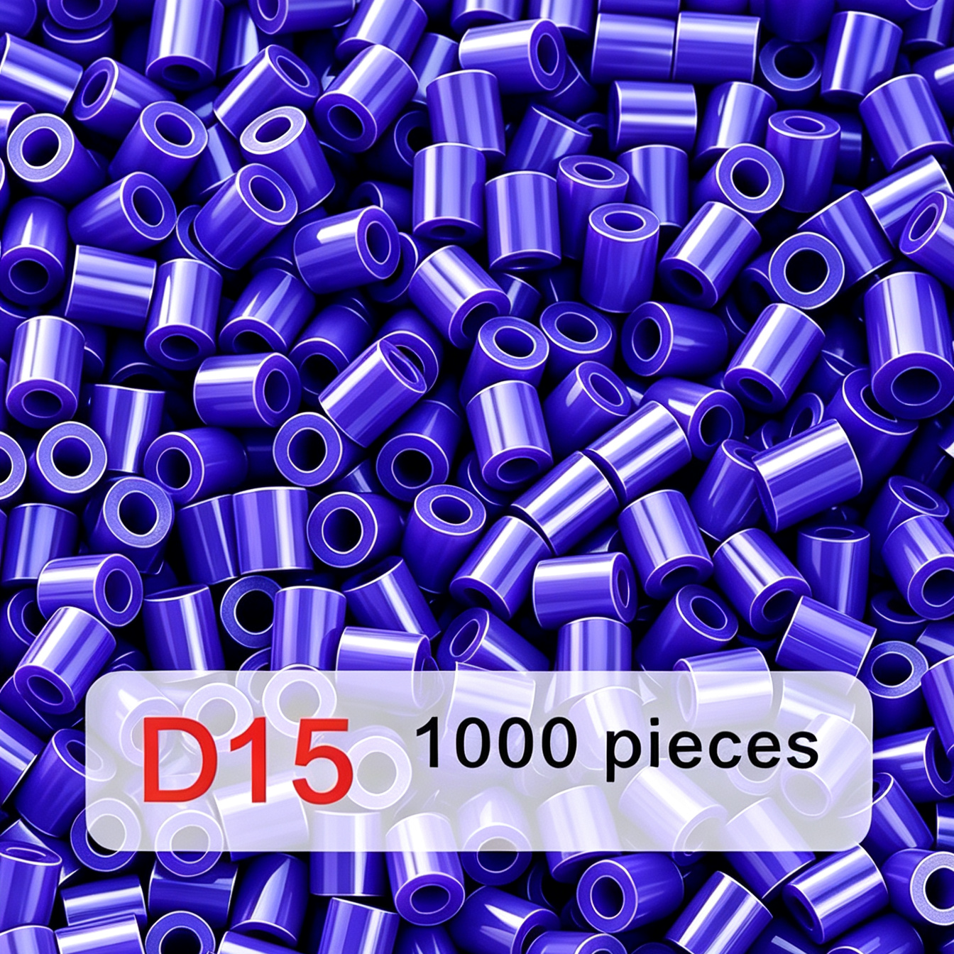 Poparooz D Series Mini Fuse Beads, Purple Shades, 26 Colors, 2.6mm
