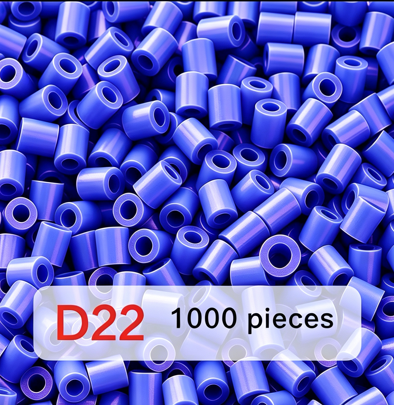 Poparooz D Series Mini Fuse Beads, Purple Shades, 26 Colors, 2.6mm