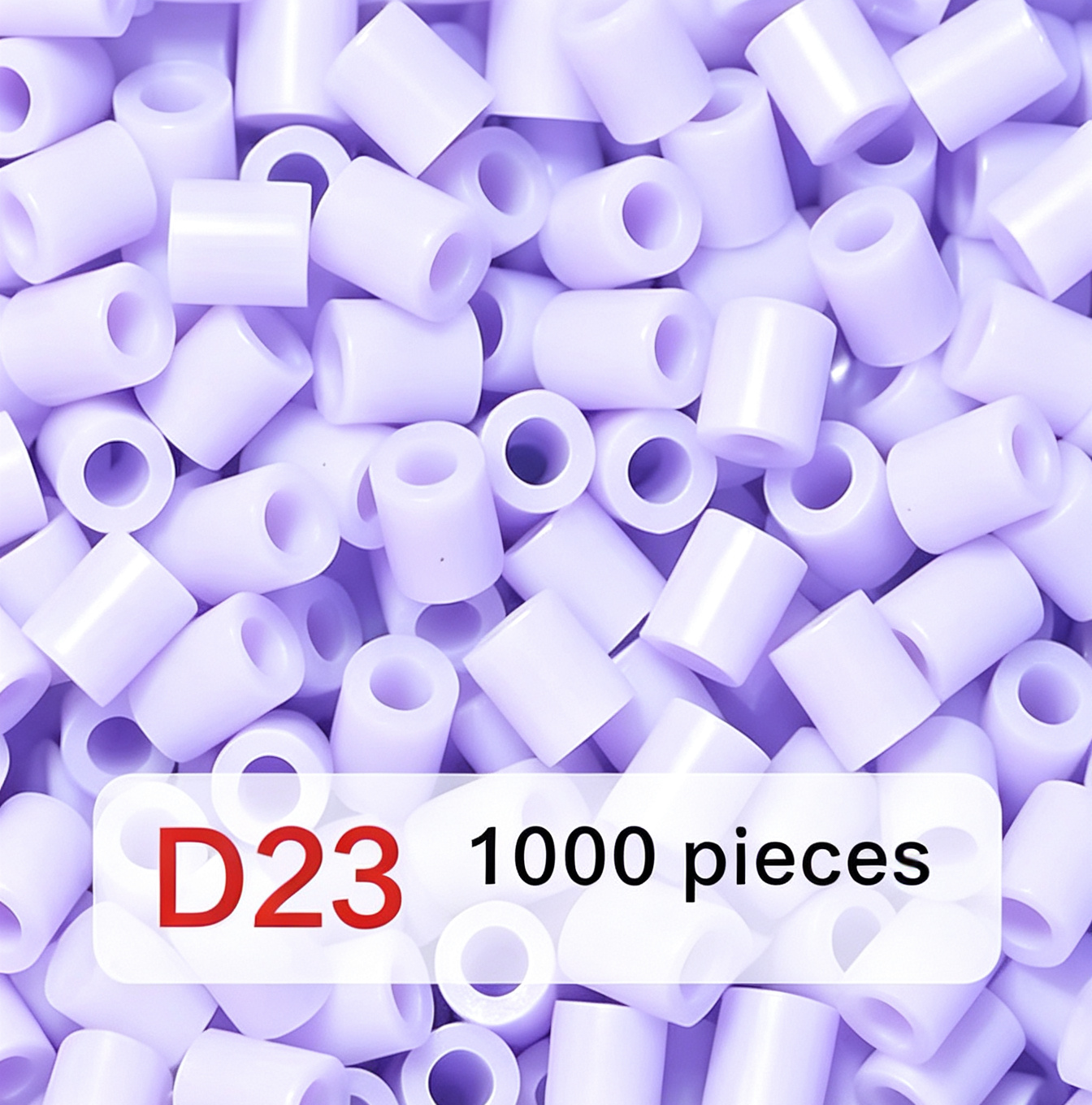 Poparooz D Series Mini Fuse Beads, Purple Shades, 26 Colors, 2.6mm