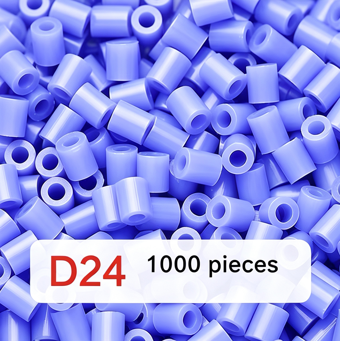 Poparooz D Series Mini Fuse Beads, Purple Shades, 26 Colors, 2.6mm