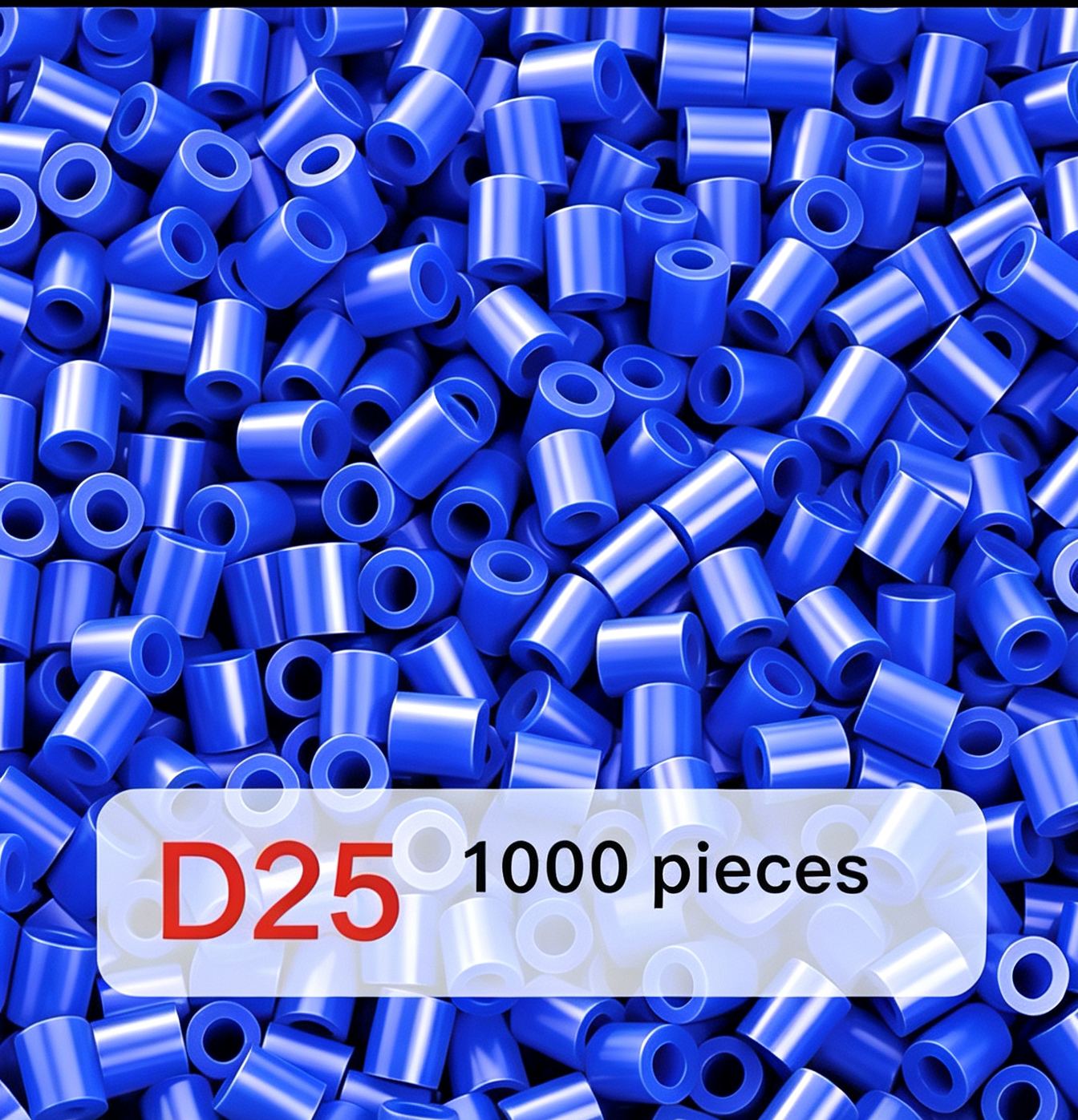 Poparooz D Series Mini Fuse Beads, Purple Shades, 26 Colors, 2.6mm