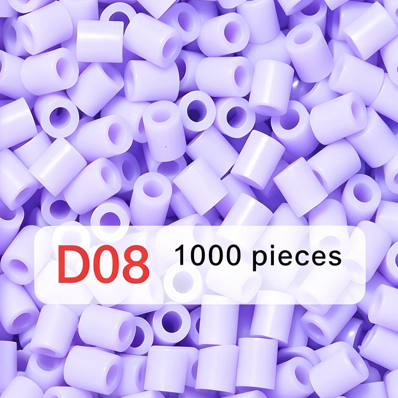 Poparooz D Series Mini Fuse Beads, Purple Shades, 26 Colors, 2.6mm