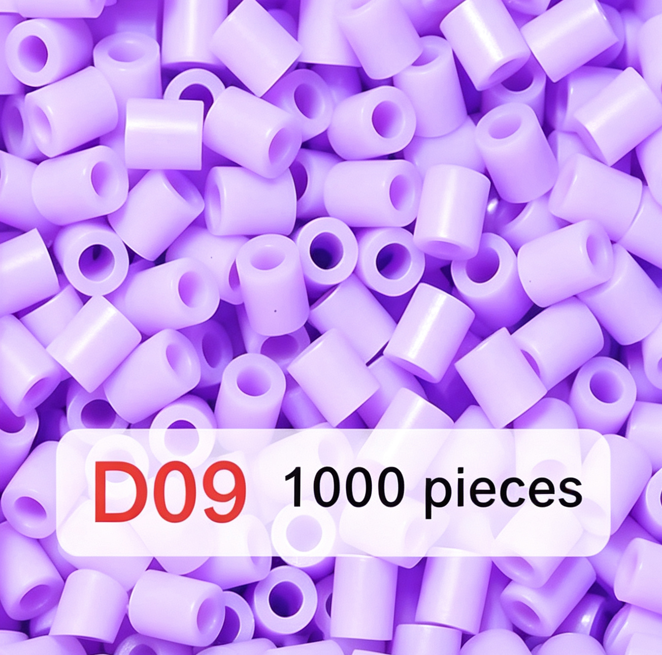 Poparooz D Series Mini Fuse Beads, Purple Shades, 26 Colors, 2.6mm