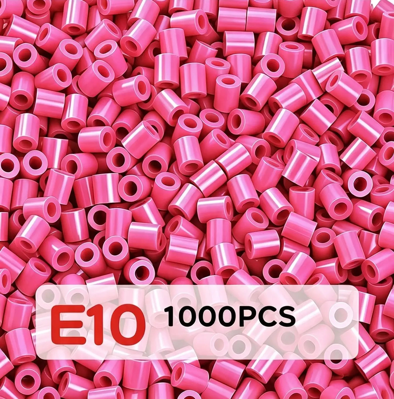 Poparooz E Series Mini Fuse Beads, Pink Shades, 24 Colors, 2.6mm