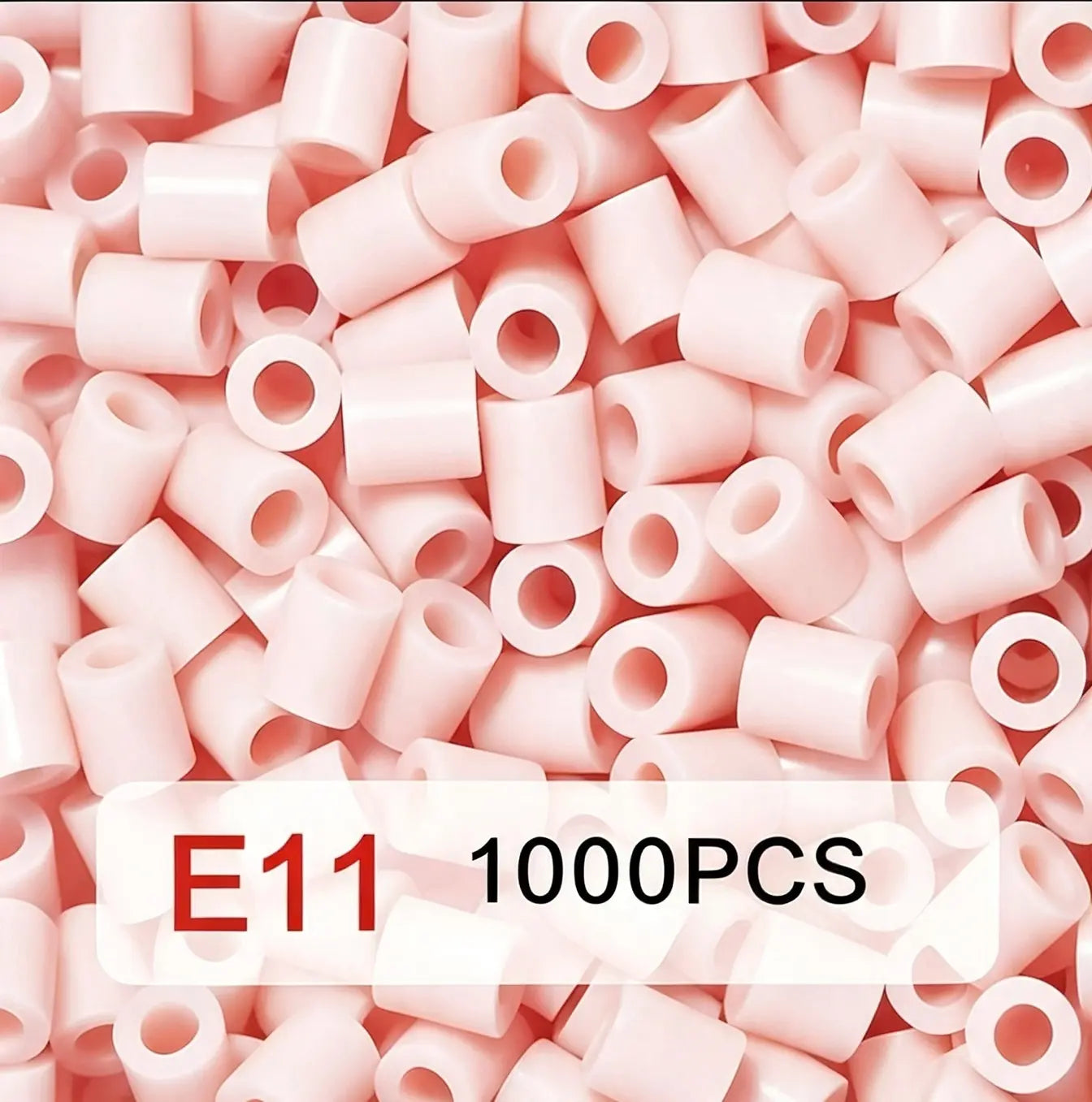 Poparooz E Series Mini Fuse Beads, Pink Shades, 24 Colors, 2.6mm