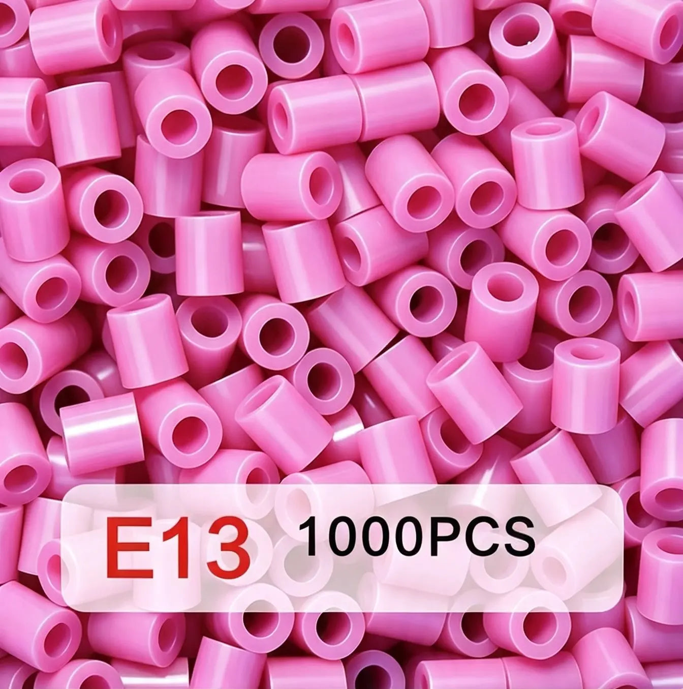 Poparooz E Series Mini Fuse Beads, Pink Shades, 24 Colors, 2.6mm