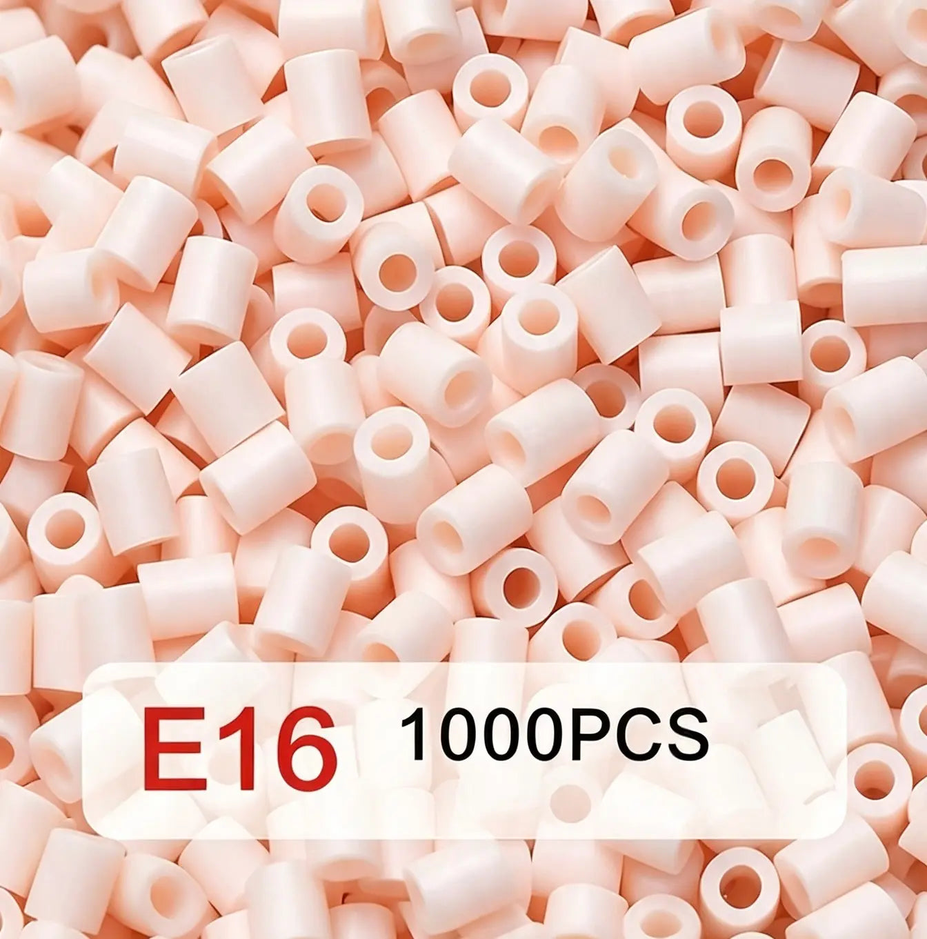 Poparooz E Series Mini Fuse Beads, Pink Shades, 24 Colors, 2.6mm