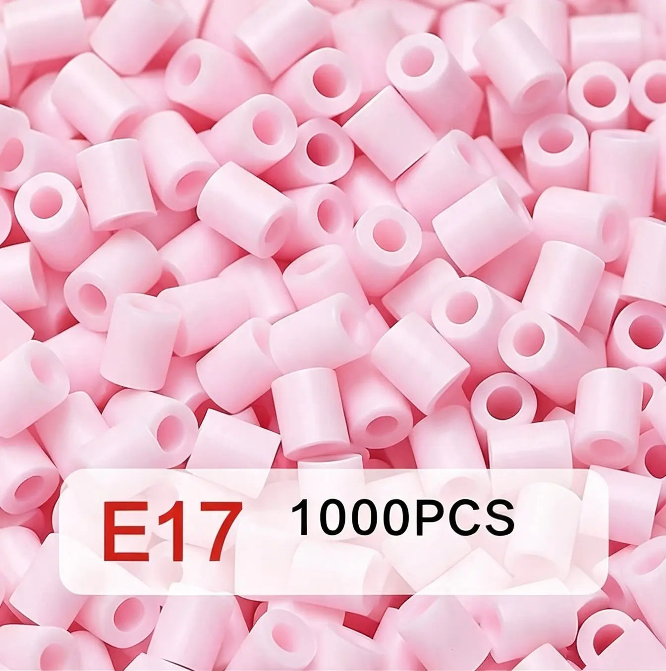 Poparooz E Series Mini Fuse Beads, Pink Shades, 24 Colors, 2.6mm