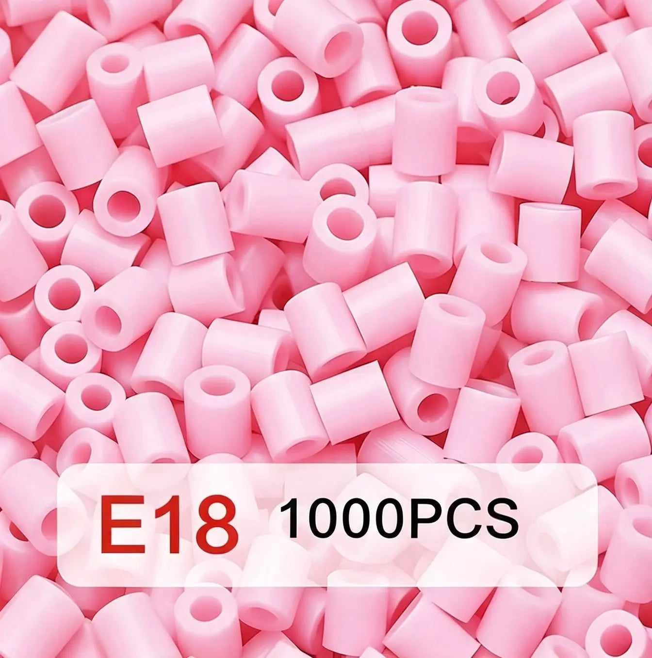 Poparooz E Series Mini Fuse Beads, Pink Shades, 24 Colors, 2.6mm